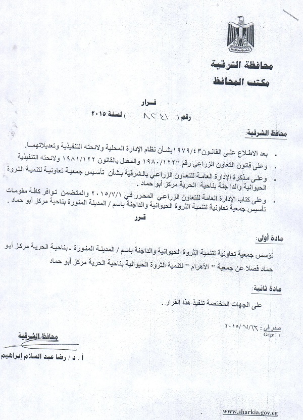 قرار رئيس الجهاز المركزي للتنظيم والإدارة رقم 65 لسنة 2019 بشأن تسكين وترقية الموظفين المخاطبين بأحكام قانون الخدمة المدنية سيادة المواطن